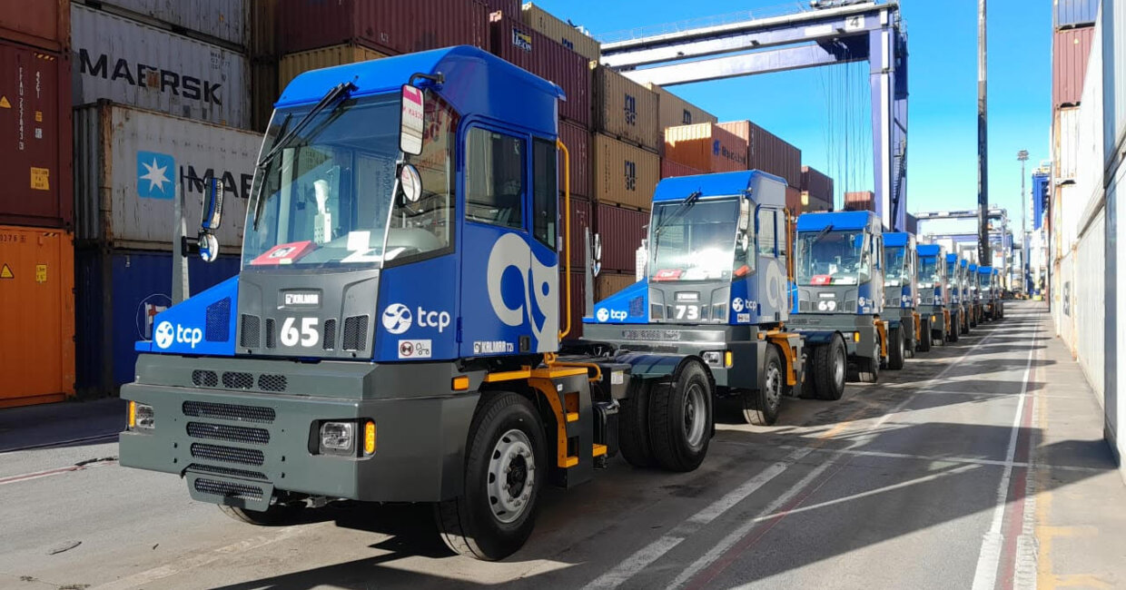 17 Kalmar T2i Terminal Tractors delivered to TCP, Brazil as part of fleet expansion programme
