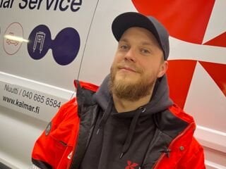 Kalmar Service Hero: Nuutti Norra from Finland