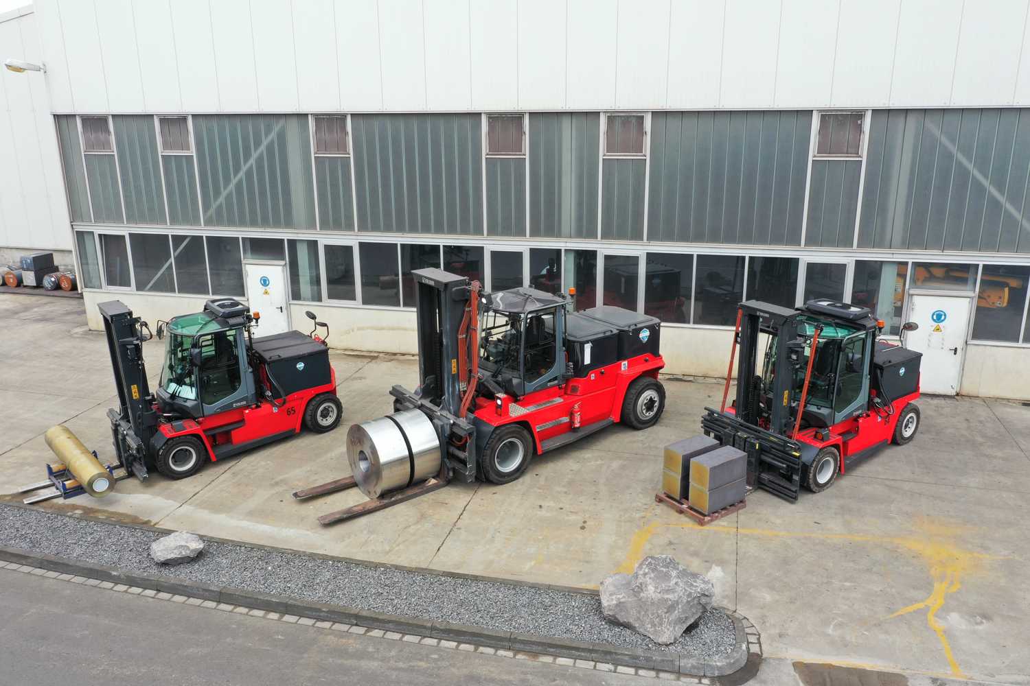 Change of traction: Electric Forklifts at the Erft